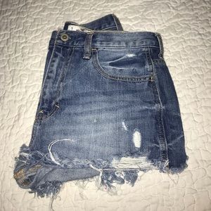 Hollister denim shorts. Size 27